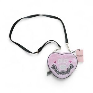 Juicy Couture Light pink Heart Crossbody Bag